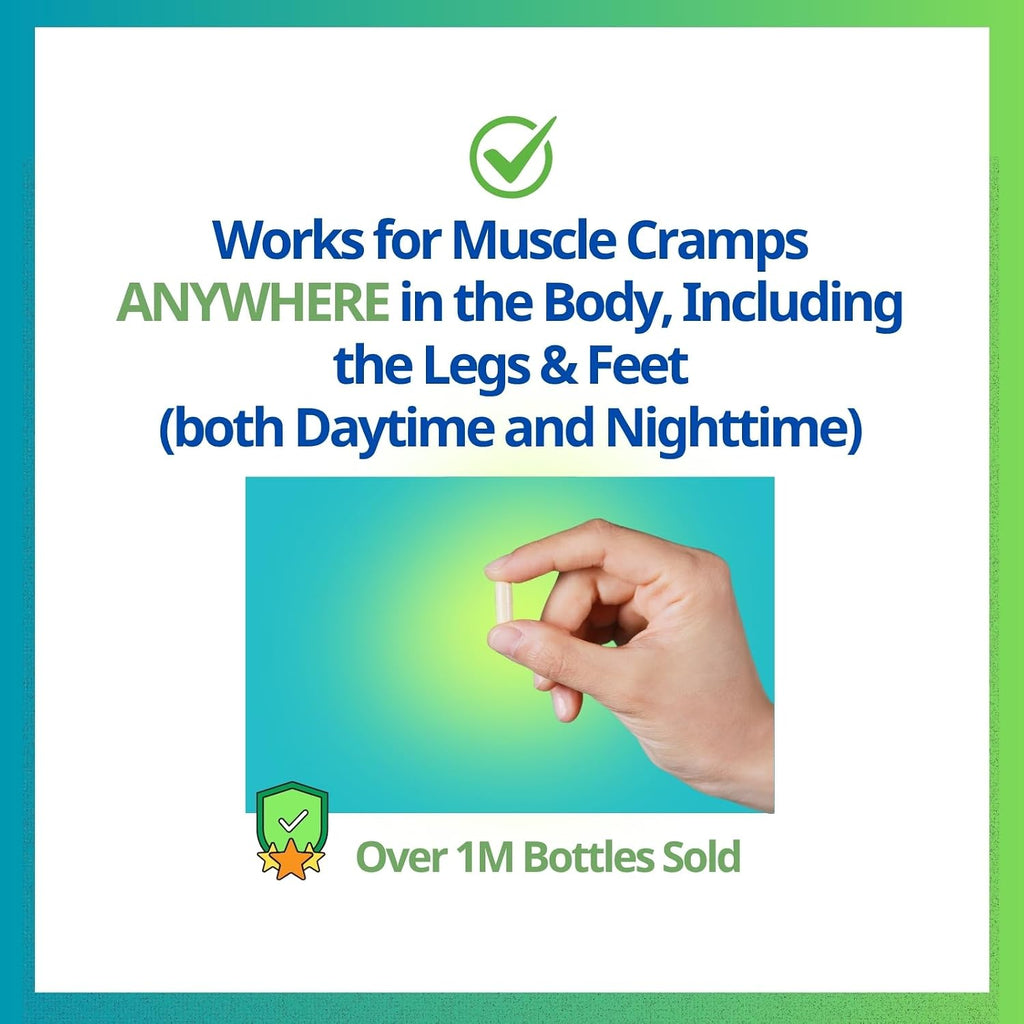 Cramp Defense Original  magnesium Supplement| 180-Capsule Wellness Essential