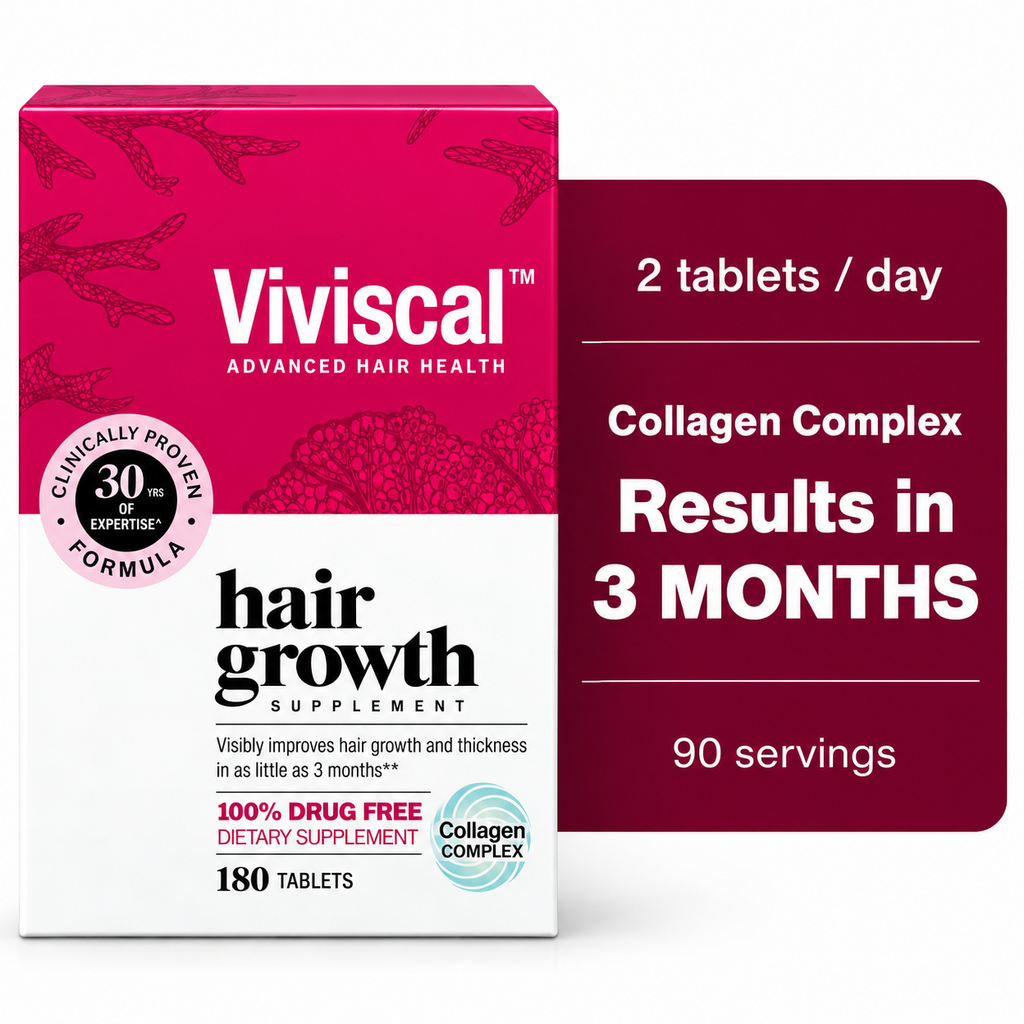 Viviscal Advanced hair health |Hair growth supplement |180 tablets
