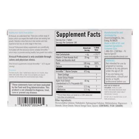 Viviscal PRO Advanced hair health |PROFESSIONAL STRENGTH | 180 tablets