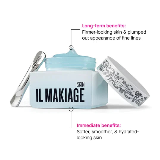 IL Makiage Power Lift Plumping Cream |Vegan Collagen + Retinol + Adenosine | 1.69oz