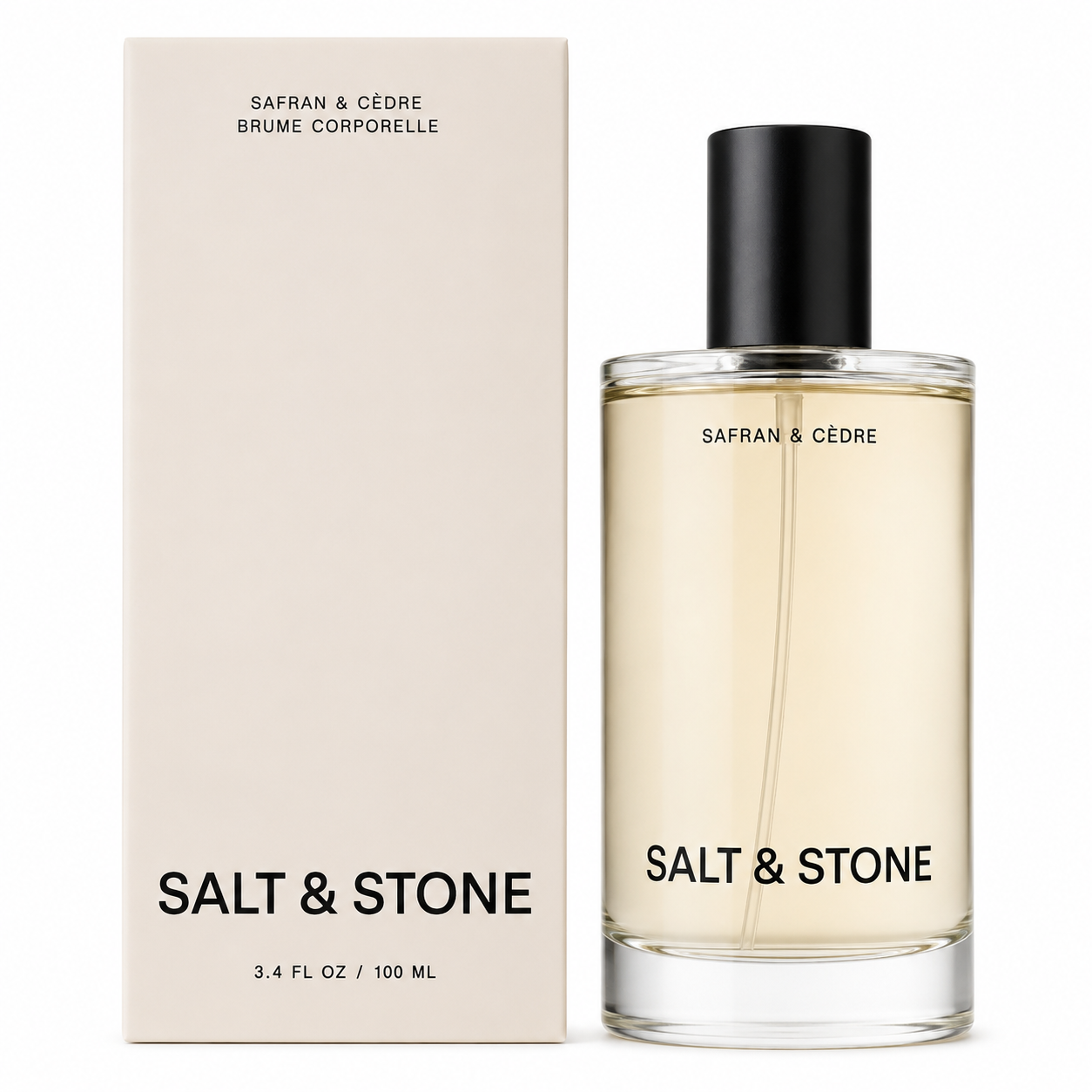 Salt & Stone Saffron & Cedar Body Mist 3.4 oz / 100 ml