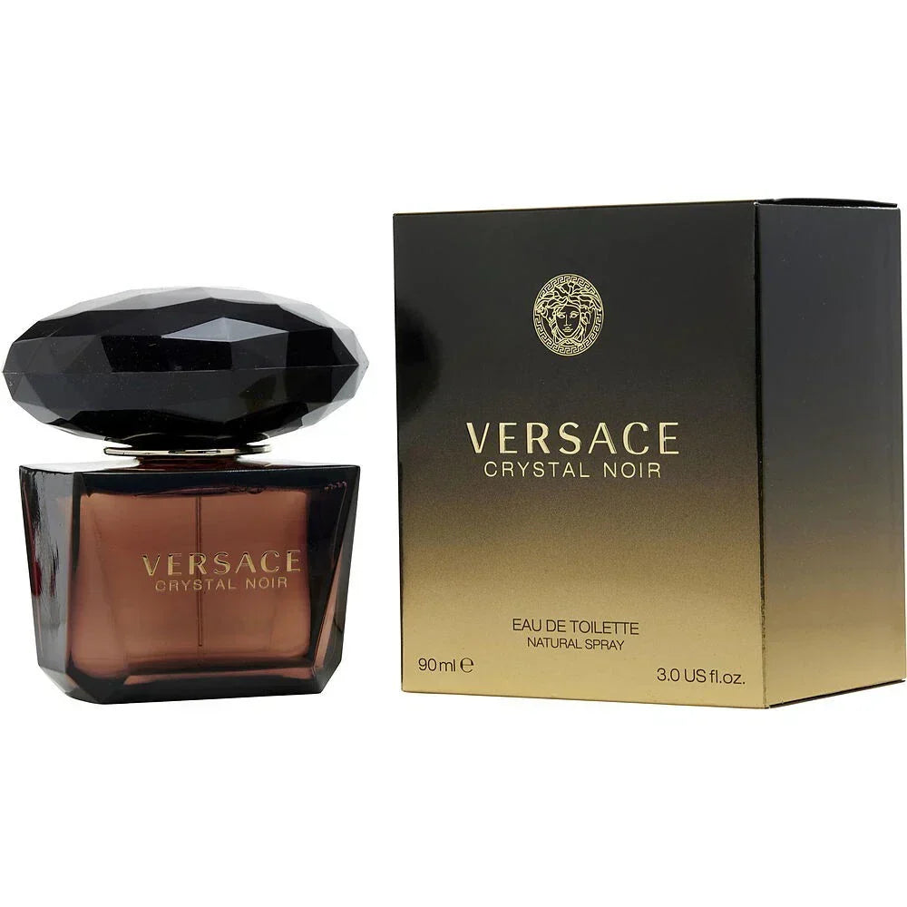 Versace Crystal Noir Eau de Toilette Spray for Women 3oz/90mL